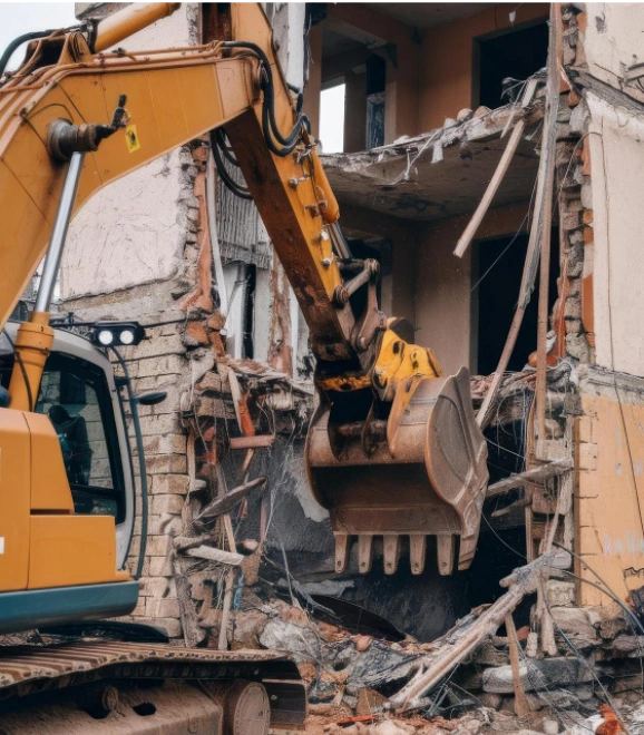 Safe Demo Dallas demolition expert standing with confidence at project site